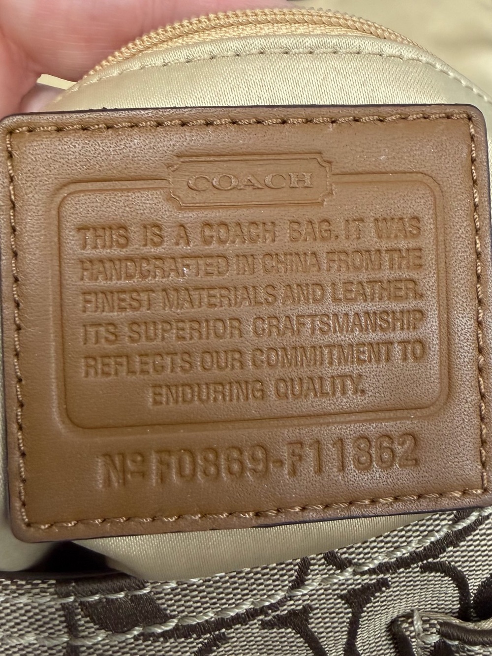 COACH Y2K Vintage Soho Medium Buckle Flap Signature C Shoulder Bag 11862 - Picture 6 of 16